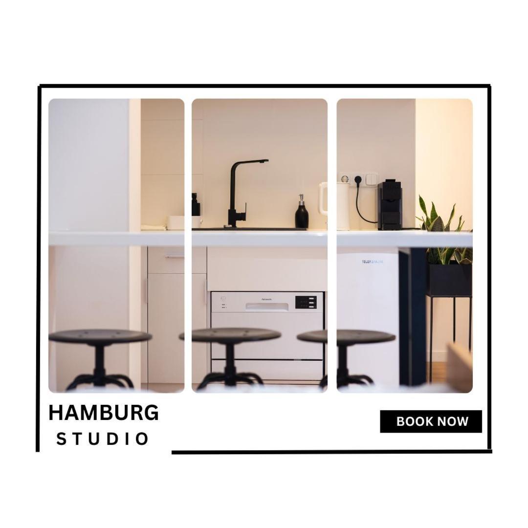 Hamburg Studio Fuer Bis Zu 4 Personen Kültér fotó